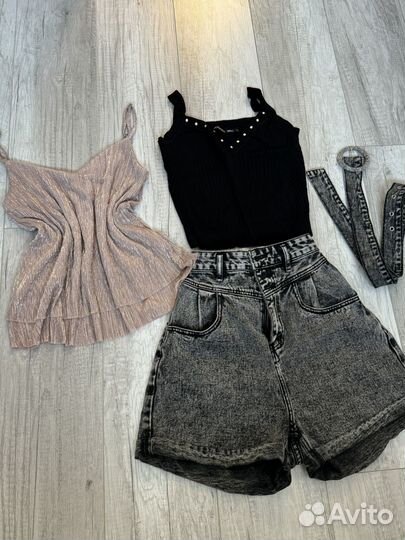 Шорты и топы befree, mohito, love republic