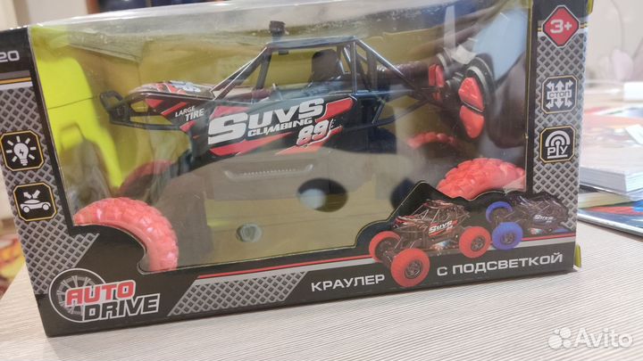 Машина краулер на радиоуправлении игрушка