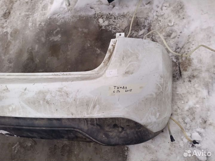 Бампер Задний Nissan Tiida C13 2015-2018