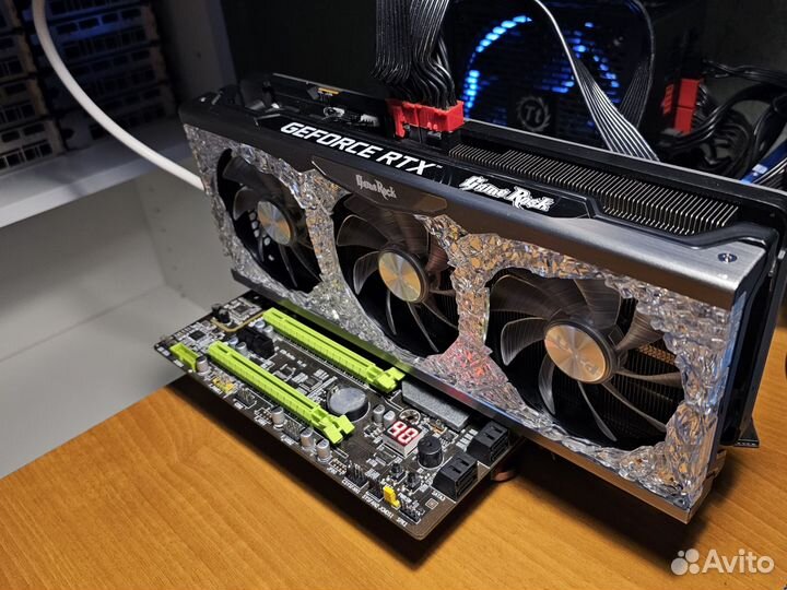 Видеокарта Palit GameRock GeForce RTX 3070 чек днс