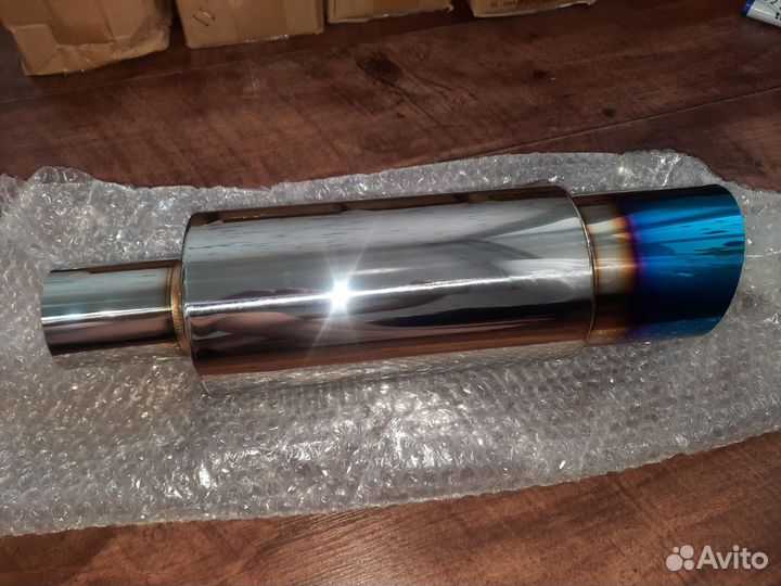 Прямоточная банка выхлоп hks