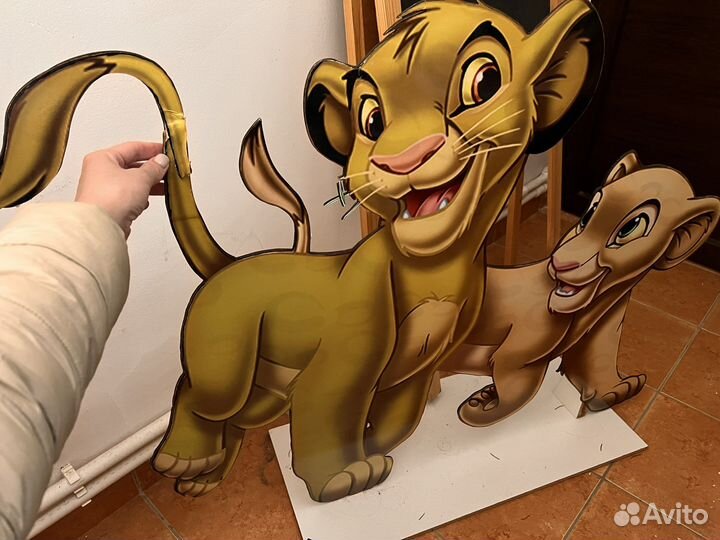 Симба из мдф
