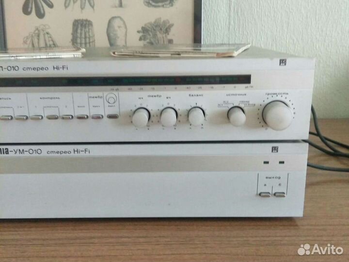 Эстония 010 HI - FI комплект с акустикой и винилом