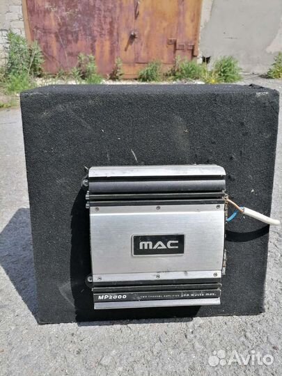 Сабвуфер Pioneer + усилитель