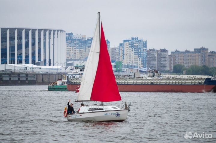 Тренировки на яхте с алым парусом