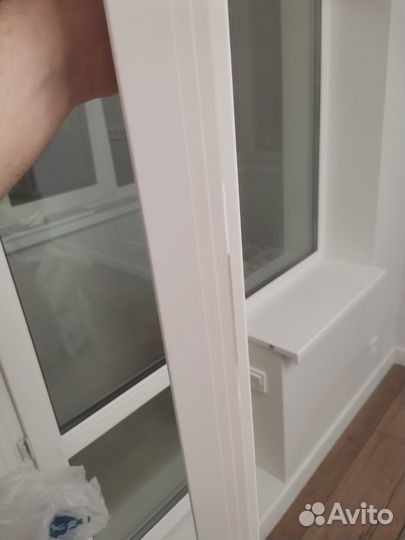 Наличник телескопический белый