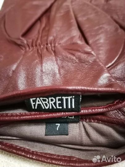 Перчатки женские кожаные новые