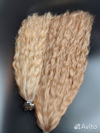 Волосы для наращивания Exclusive +, кудри, опт