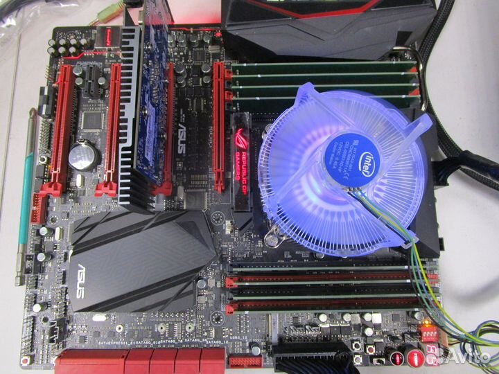 Материнская плата asus rampage V extreme /i7-6850K