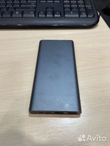 Xiaomi Mi Power Bank 3, 10 000 mAh, черный
