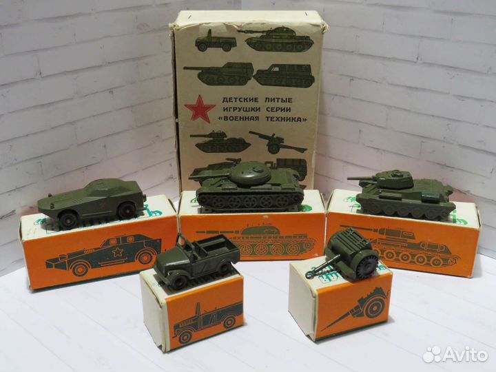 Модели Военная техника набор №64 СССР (1988)