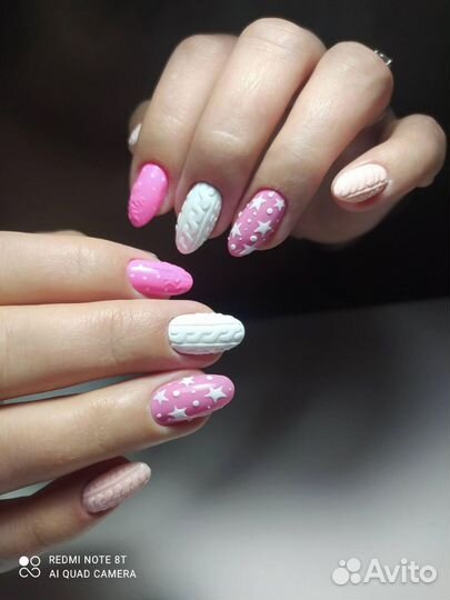 Наращивание ногтей на дому