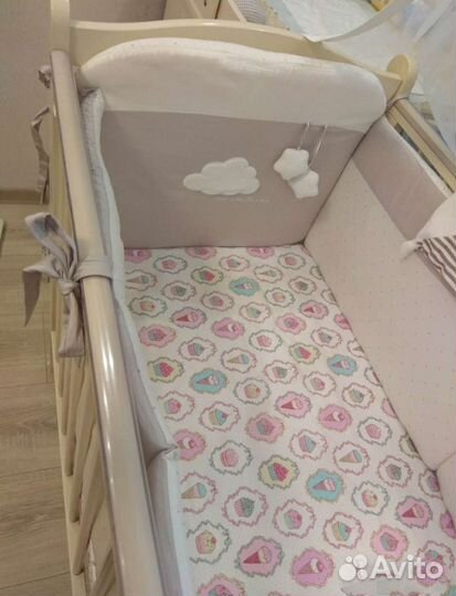 Детская кроватка Красная звезда 