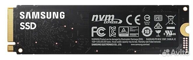 250 гб SSD M.2 накопитель Samsung 980 (MZ-V8V250BW