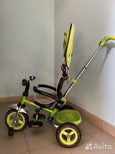 Детский велосипед с ручкой lexx compact