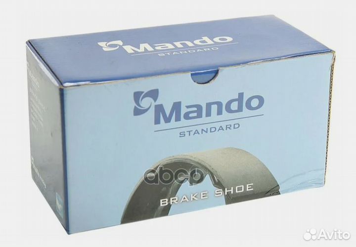 Колодки тормозные задние MPA08 Mando