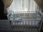 Кровать детская с маятником набор