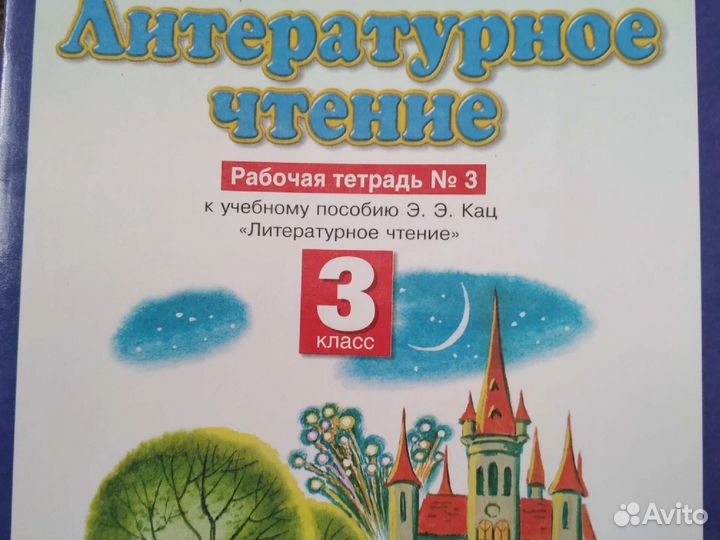 Литературное чтение, 3 класс, рабочие тетради