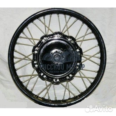 Обод Урал в сборе (реставрация) 19 хром