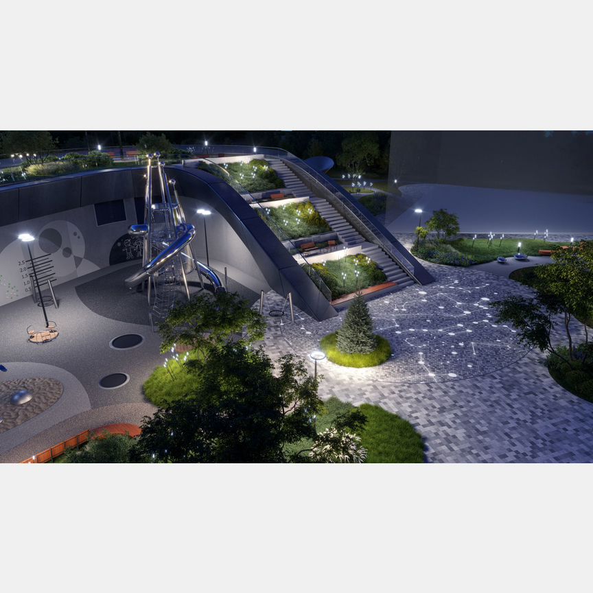 1-к. квартира, 36,1 м², 16/48 эт.