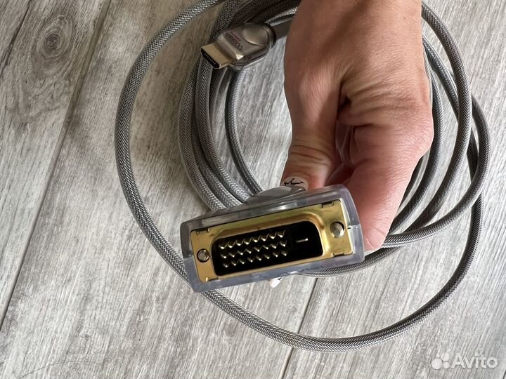 DVI на hdmi 2.0 кабель 5 метров высокого качества