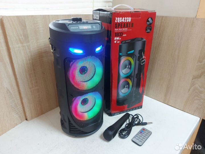 Портативная колонка Speaker ZQS-4239 (новая)