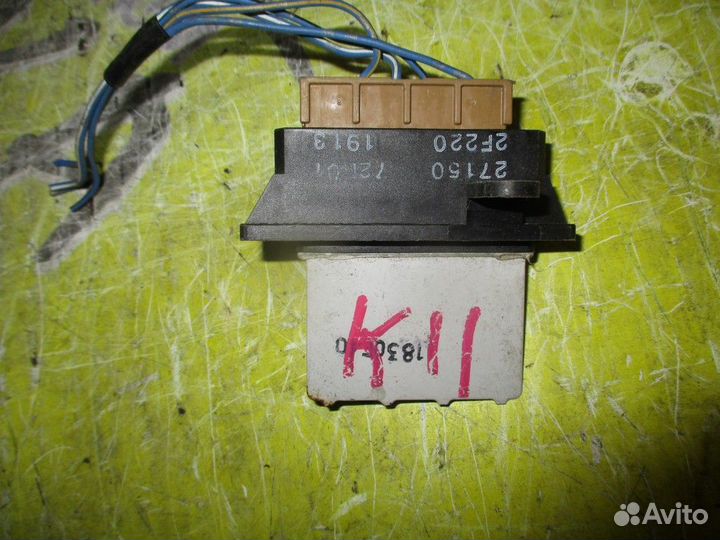 Реостат nissan cube march Z10 K11 4 конт. тонкий 2