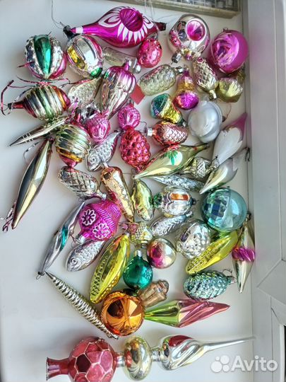 Елочные игрушки СССР