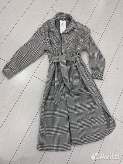 Пальто-рубашка zarina