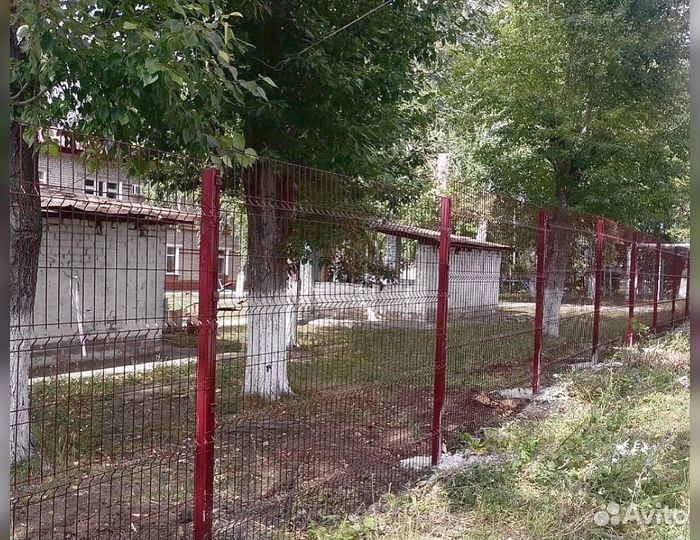 Забор из 3д сетки