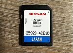 SD карта Nissan Connect 25920 4CE1D