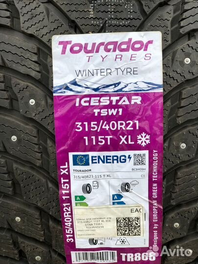 Tourador Ice Star TSW1 275/45 R21 и 315/40 R21 115T