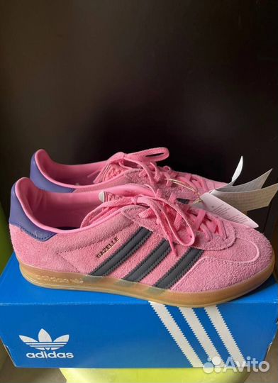 Adidas Gazelle indoor pink purple оригинал