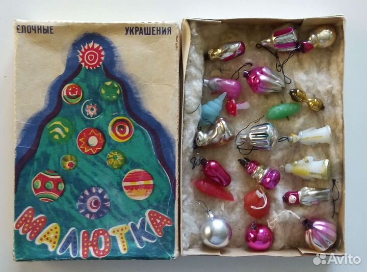 Елочные игрушки СССР