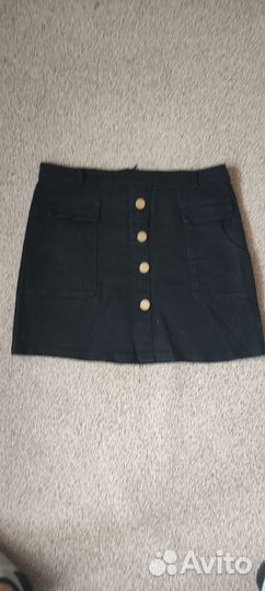 Джинсовая юбка 50 размер