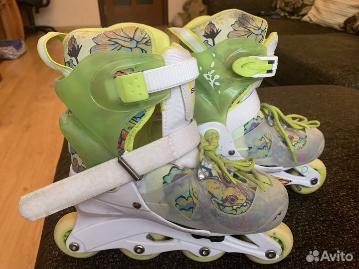 Коньки ролликовые детские размер 30-33