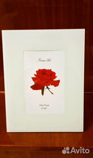 Рамка для фотографии 10*15 стеклянная новая