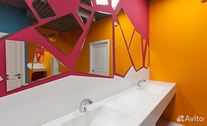 Зеркало с подсветкой на заказ