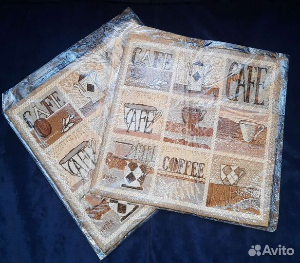 Декоративные салфетки гобелен новые разные