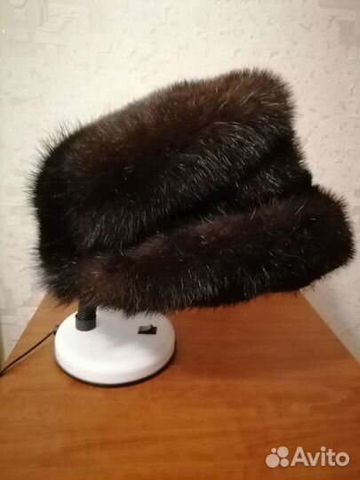 Шапка норковая женская