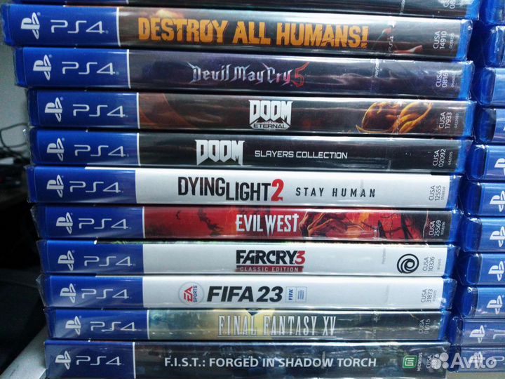 Игры PS4 часть1 Новые в Плёнке