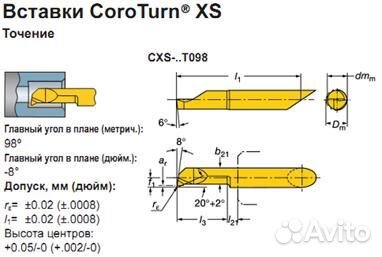 Sandvik пластины вставки сверла JJTools асикс