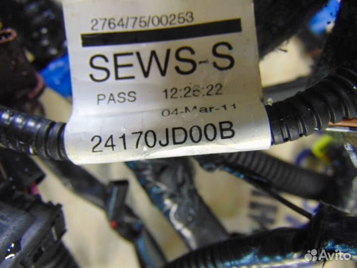 Проводка салона для Nissan Qashqai 1 2006-2013г