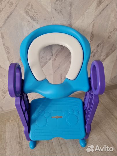 Сидушка на унитаз со ступенькой