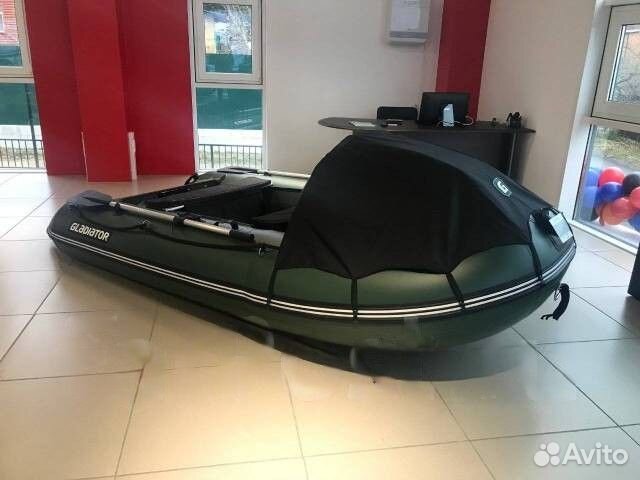 Лодка пвх Gladiator C330AL зеленый