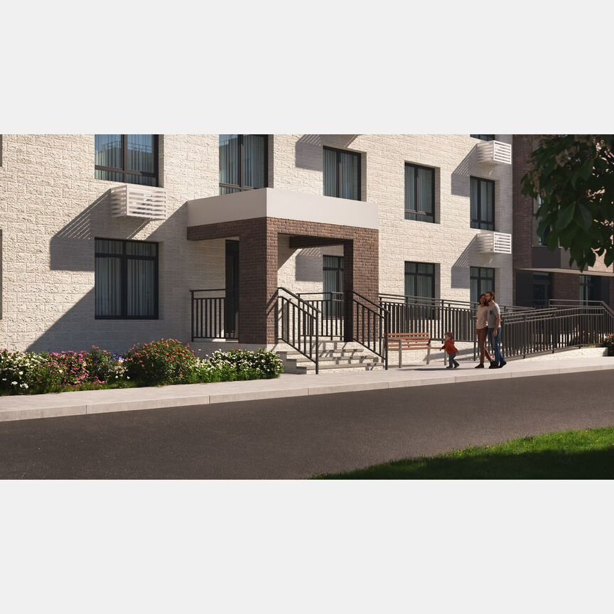 1-к. квартира, 46,7 м², 2/5 эт.