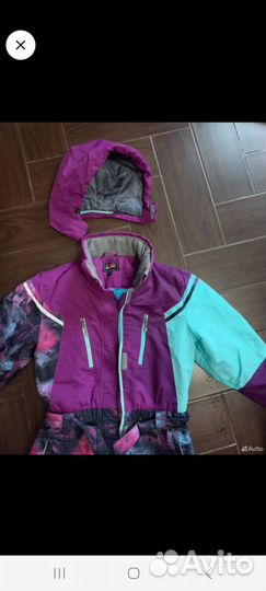 Зимний комбинезон для девочки