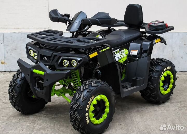 Квадроцикл Motoland Wild Track 200 LUX карбон