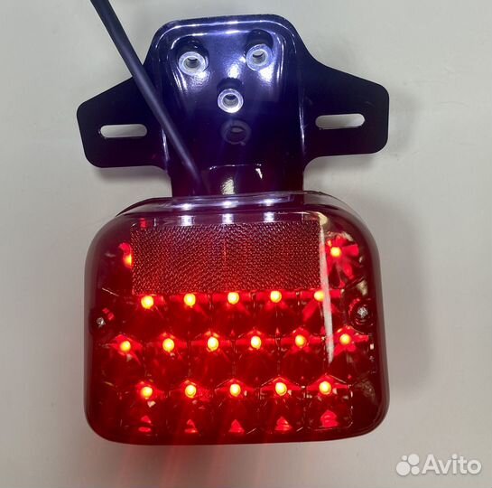 Фонарь (стоп сигнал) задний LED для мопеда / мото