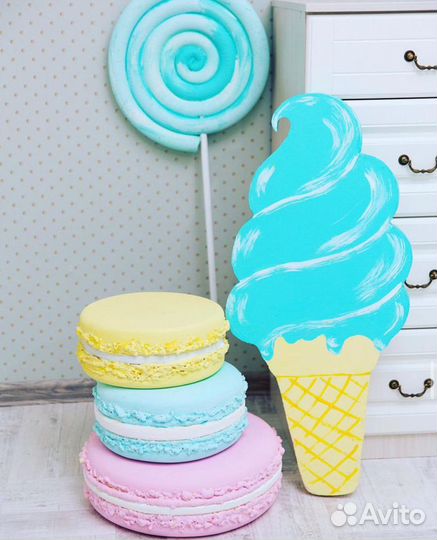 Сладости из пенопласта